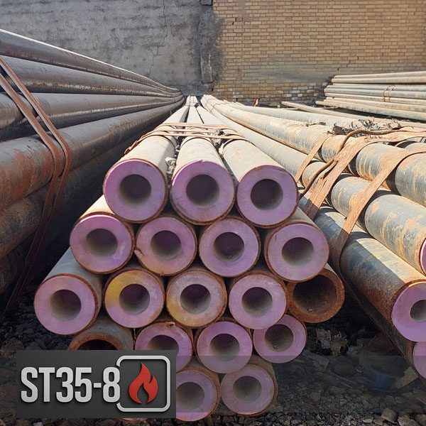 لوله آتشخوار ۵۱ میلیمتر ST35.8 (۵۰.۸) 2 لوله آتشخوار 51 ضخامت 6.3