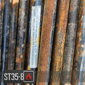 لوله آتشخوار ۱۶ میلی‌متر ST35.8 | قیمت روز - لوله و اتصالات صنعتی